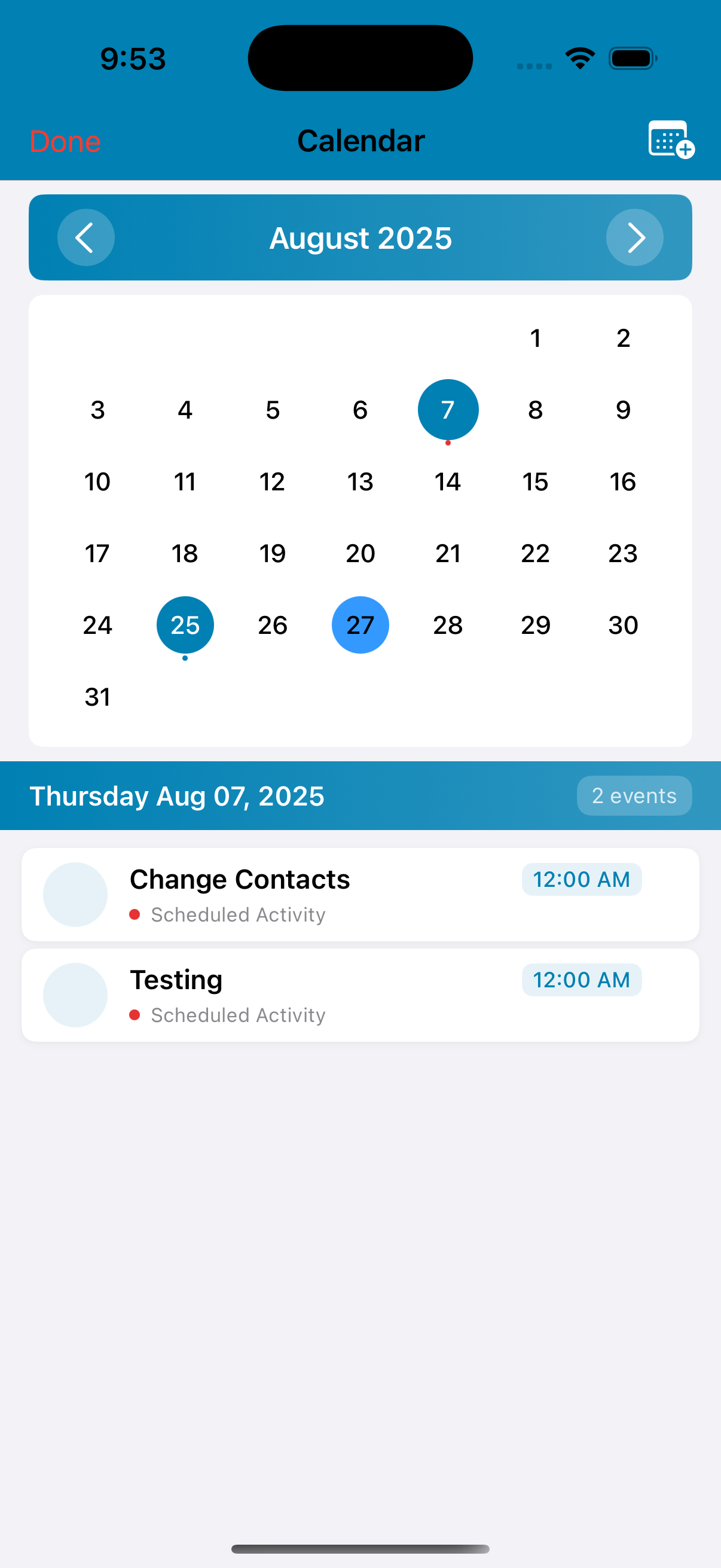 Calendar 2