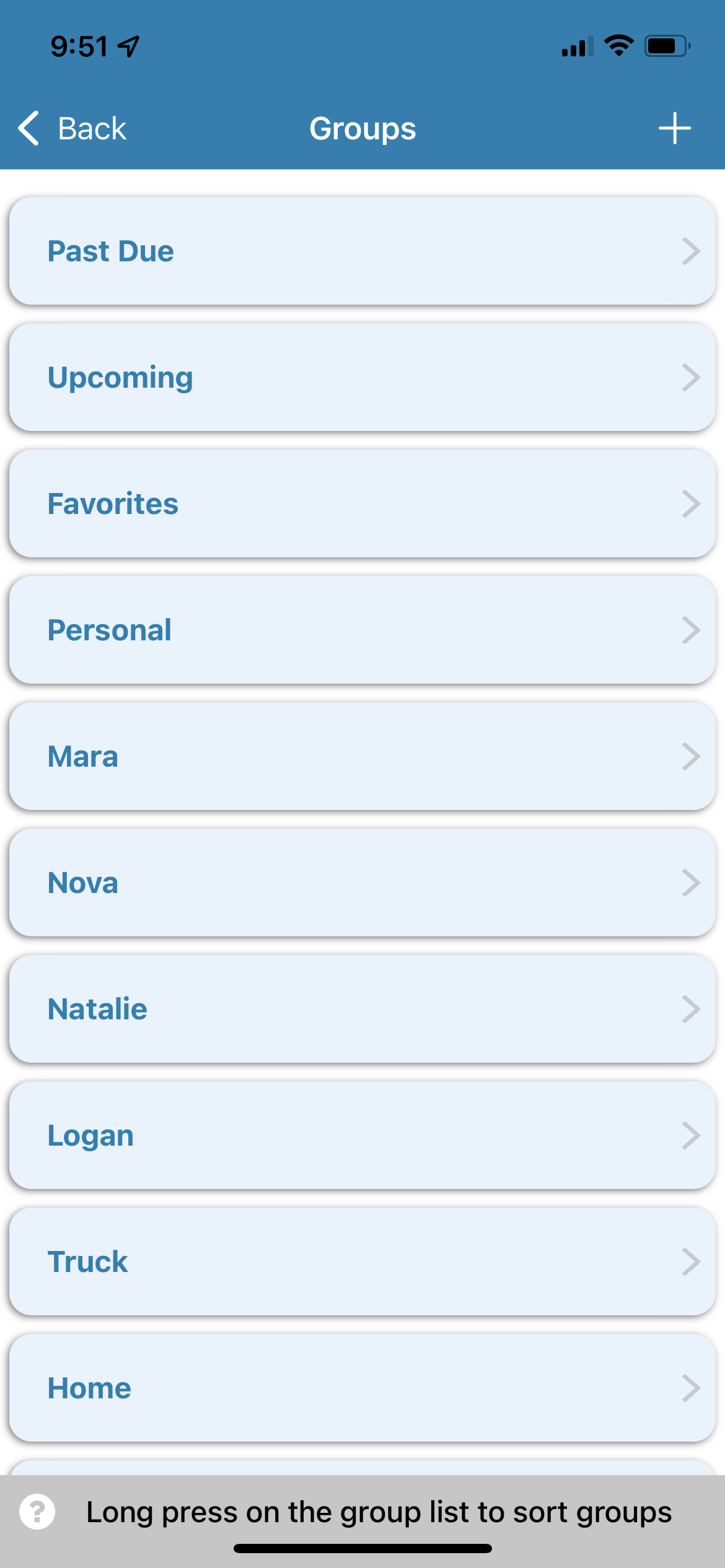 Group List