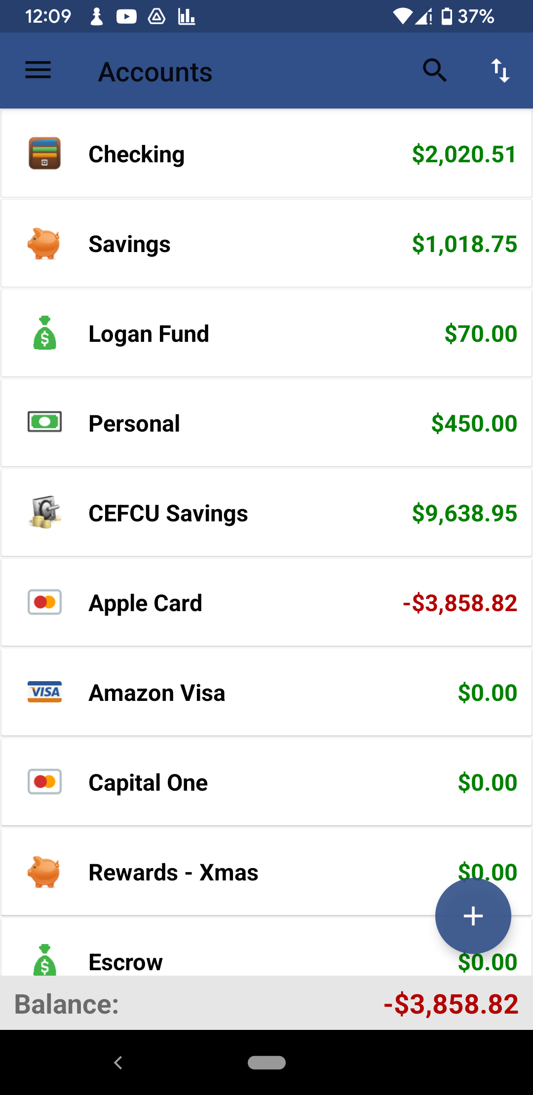 Account List