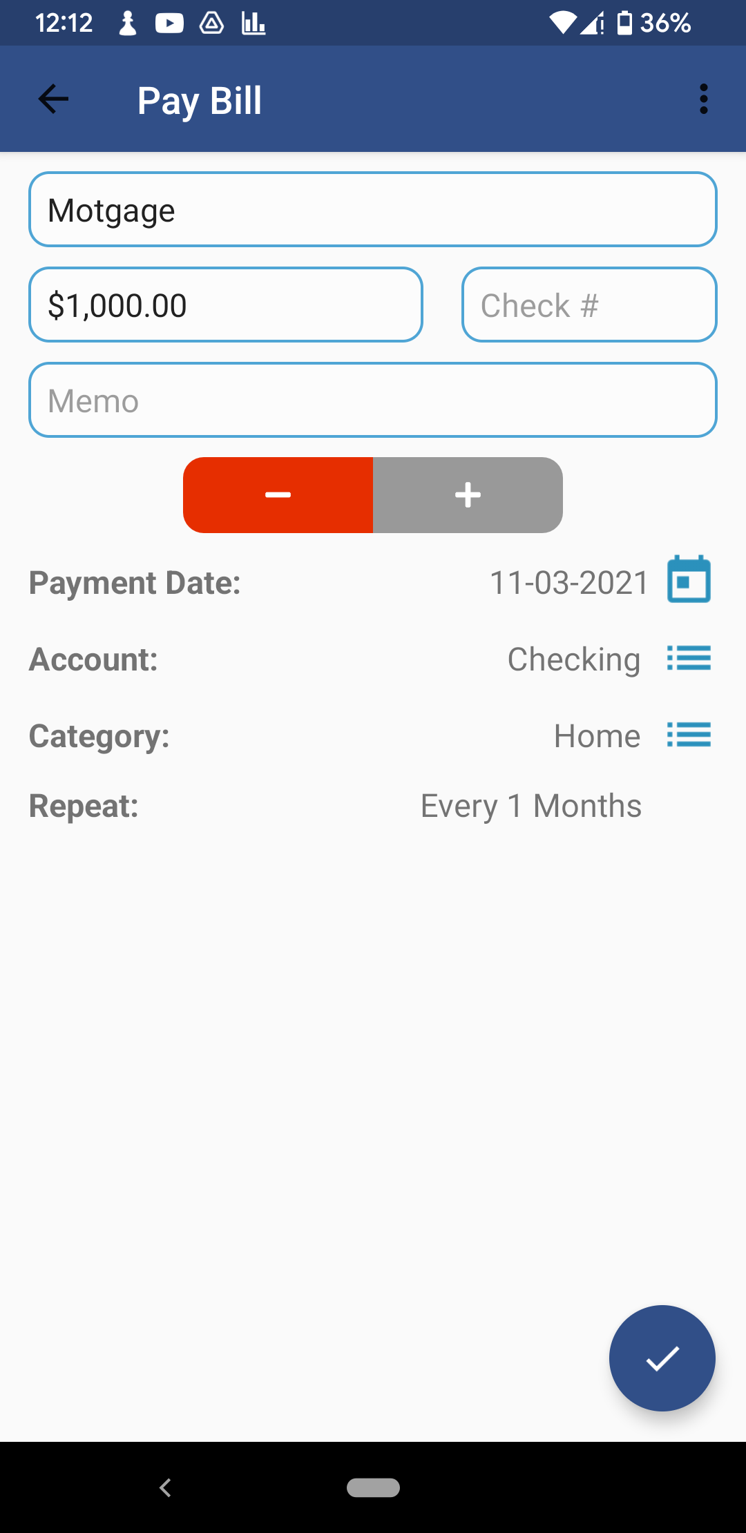 Bill Pay