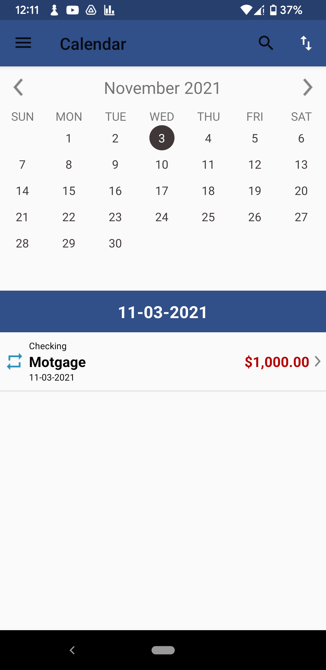Calendar