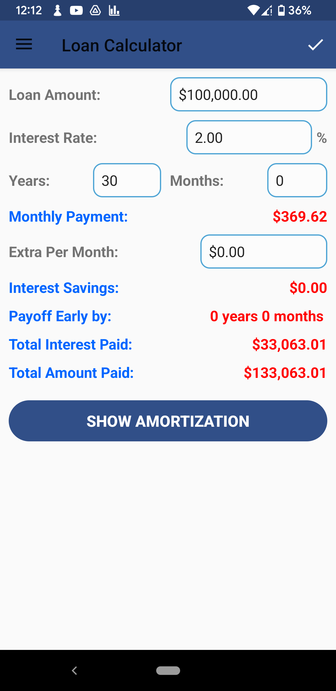 Loan Calculator