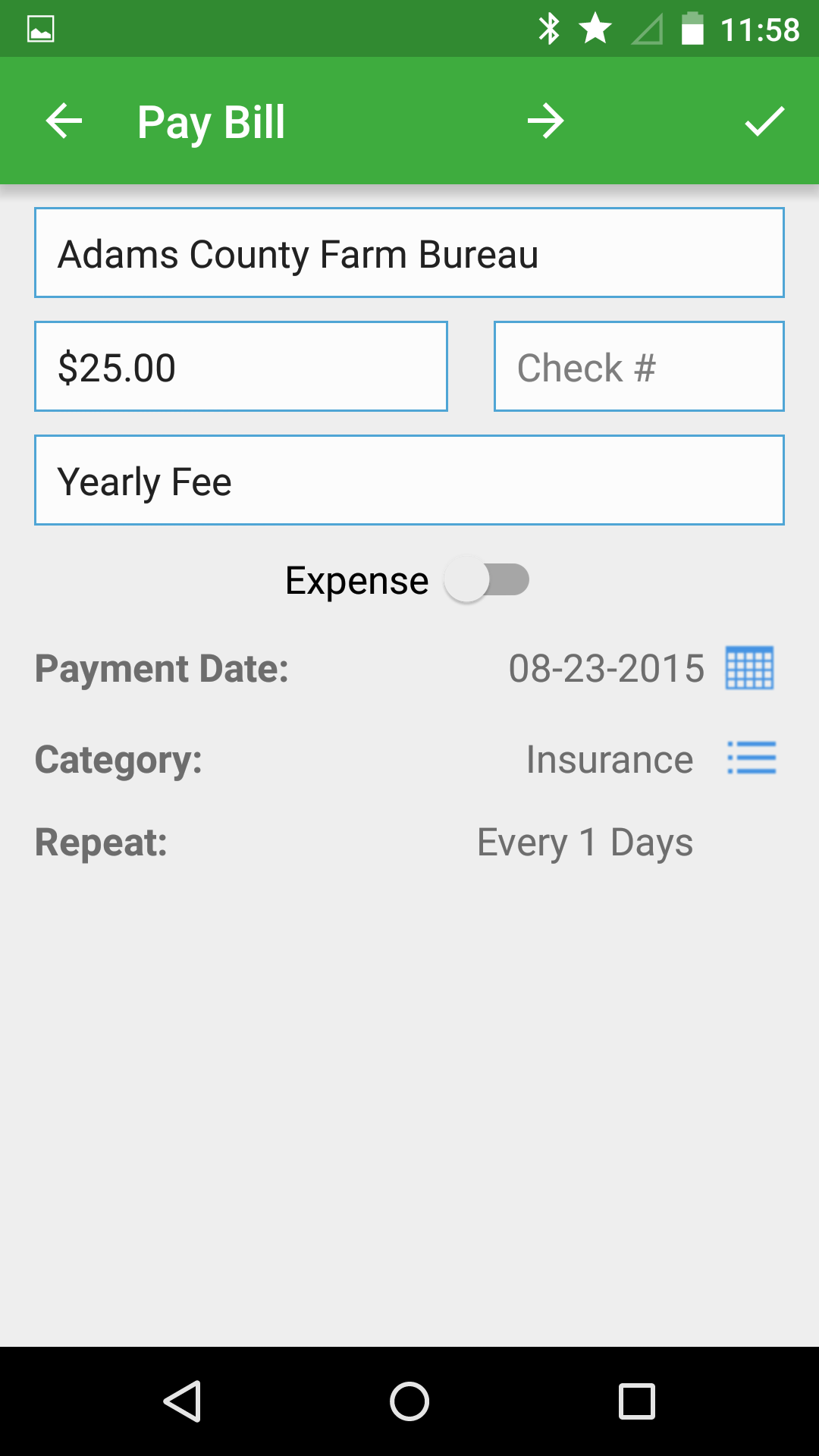 Bill Pay