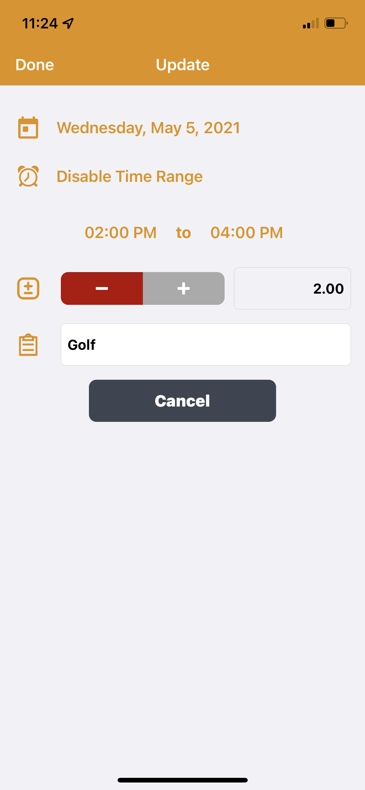 Event Detail